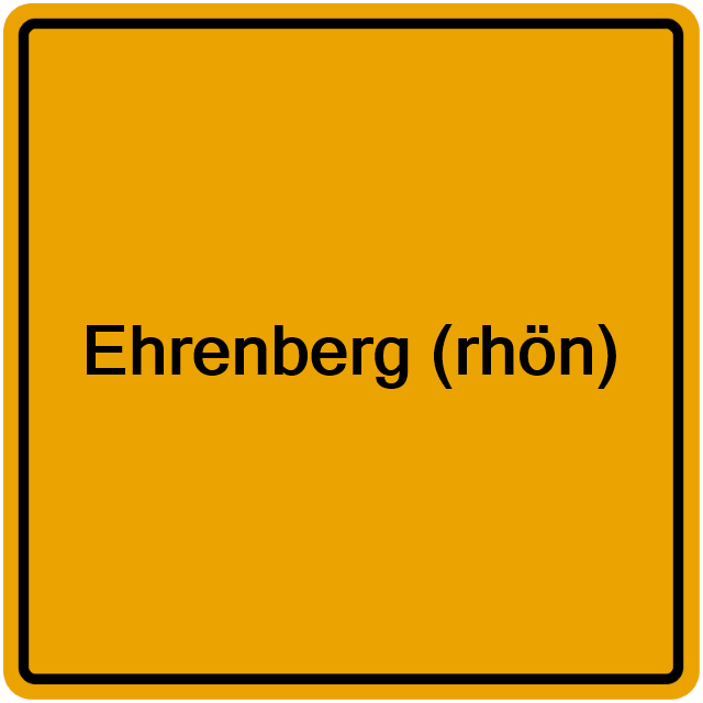 Einwohnermeldeamt24 Ehrenberg (rhön)